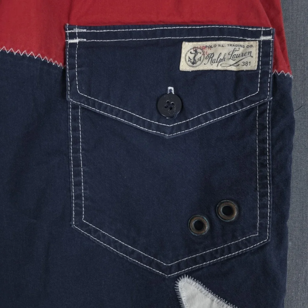 Polo Ralph Lauren Board Shorts Medium (32x8) Lined Swim Trunks Nautical Bleecker
